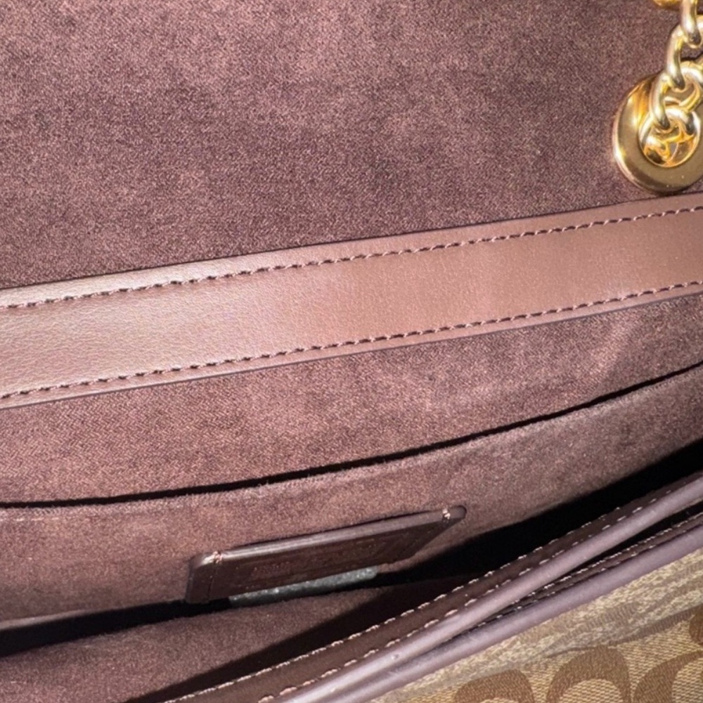 Coach Cassidy Crossbody in Signature Canvas with Star Patchwork NWT - Picture 6 of 16